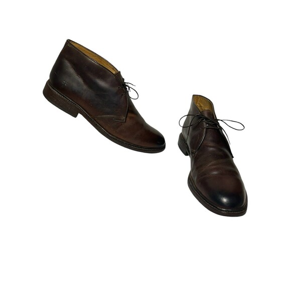 Frye James Chukka Boots Brown Leather 87880 Men\'s 11.5 D main image 14